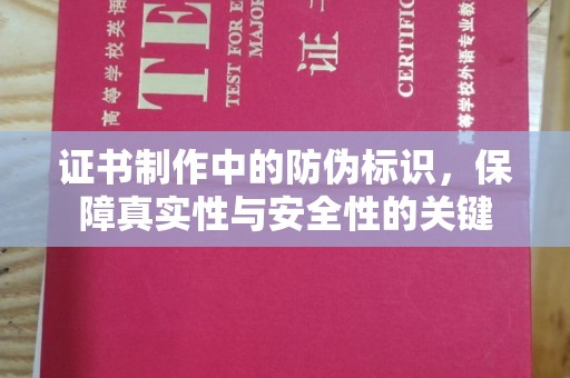 东风证书制作中的防伪标识，保障真实性与安全性的关键